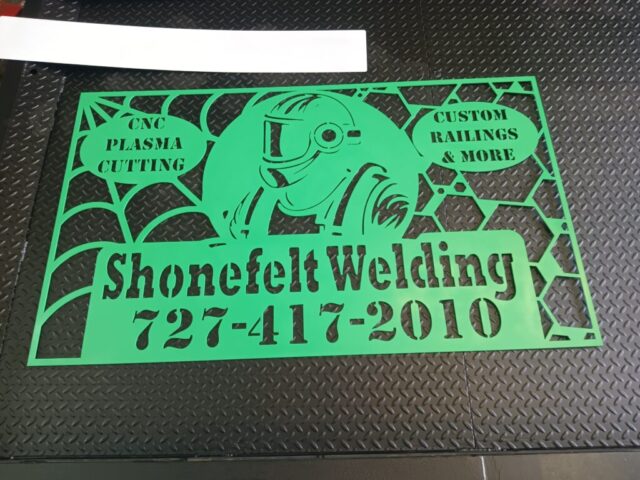 CNC Plasma Cut Signs