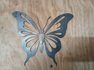 CNC Plasma Cut Butterfly