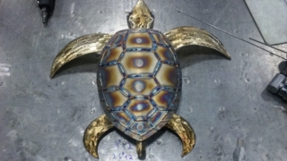 Decorative turtle made from Stainless Steel as a gift
